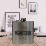 Personalizirana pljoska povodom rođendana - inox