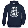 dječja dukserica fortnite eat sleep repeat