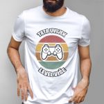 Retro majica za gejmere - Tata uvijek level više