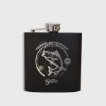 Personalizirana crna pljoska za ribiče