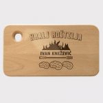 Daska za rezanje - personalizirana - Kralj roštilja