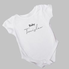 Personalizirani body za bebe - minimalistički dizajn