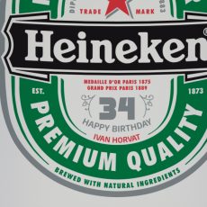 Personalizirana pivska krigla- Heineken - happy birthday