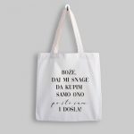 Šaljiva platnena torba