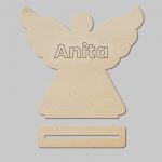 Personalizirani ukras - anđeo na stalku