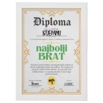 Diploma za najboljeg brata