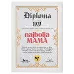 Diploma najboljoj mami