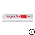 Personalizirani plastični sklopivi metar