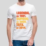 Majica za dečka, tatu, djeda