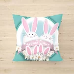 Jastučić sa zečićima