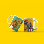 Šalica Pop Up Mačka