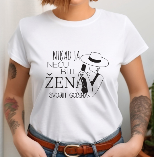 Ženska majica - godine