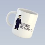 Šaljiva šalica za diplomu