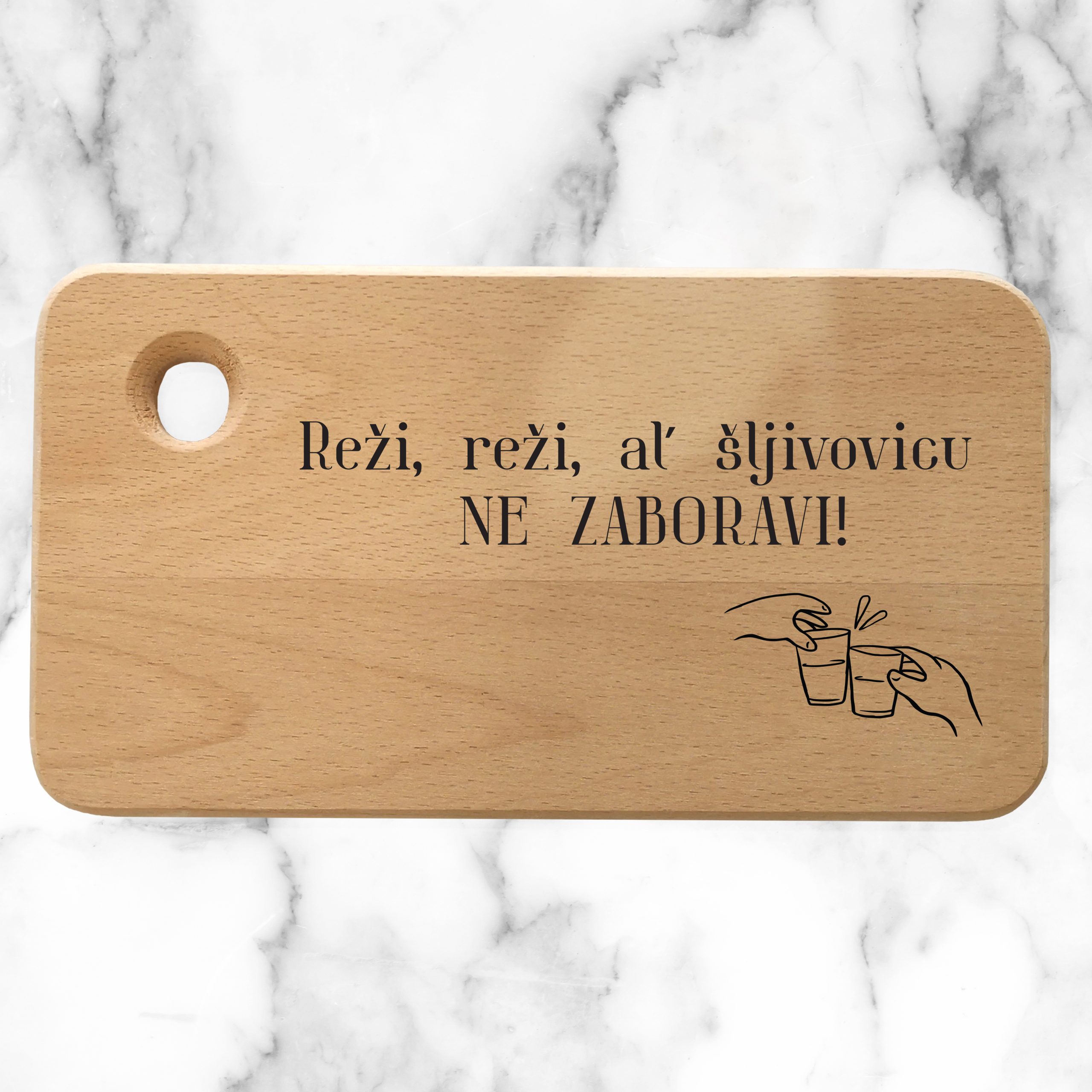 Daska za rezanje - šljivovica