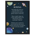 Okvir za dječju sobu - pjesmice