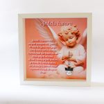 Personalizirani okvir - Anđele čuvaru s lančićem