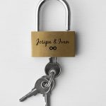 Personalizirani lokot za zaljubljene